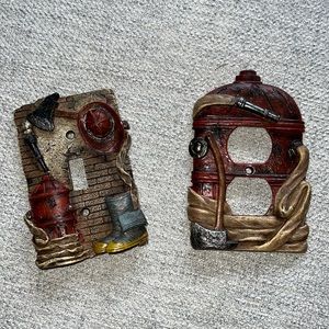 Fireman Light switch and outlet cover